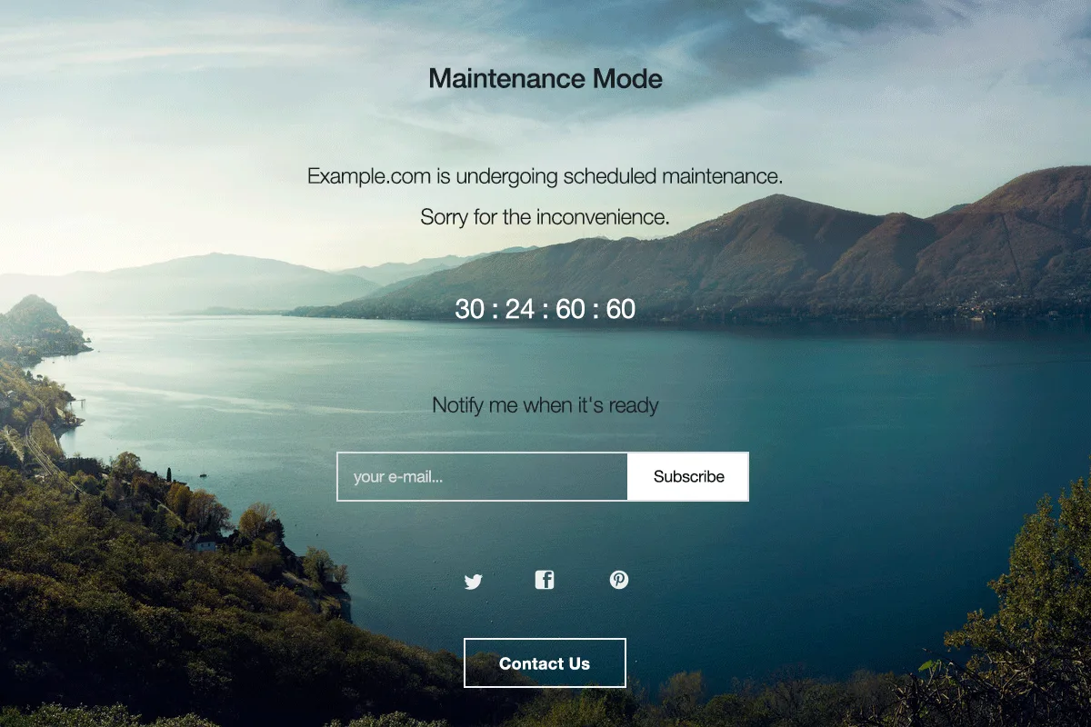 LightStart – Maintenance Mode, Coming Soon and Landing Page Builder ekran görüntüsü 2