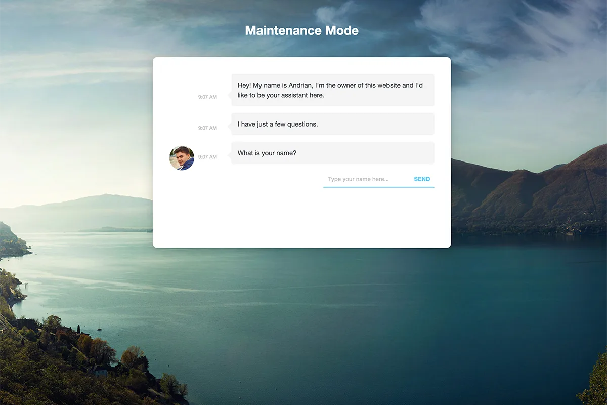 LightStart – Maintenance Mode, Coming Soon and Landing Page Builder ekran görüntüsü 3