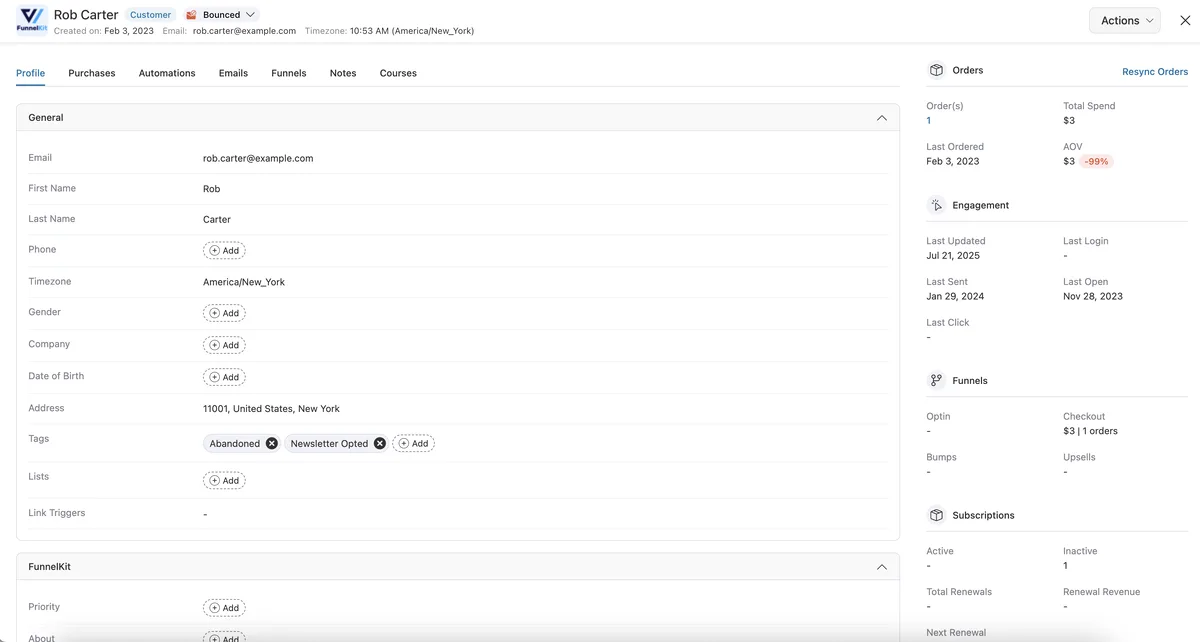 FunnelKit Automations – Email Marketing Automation and CRM for WordPress & WooCommerce ekran görüntüsü 3