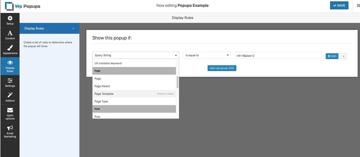 WP Popups – WordPress Popup builder ekran görüntüsü 3