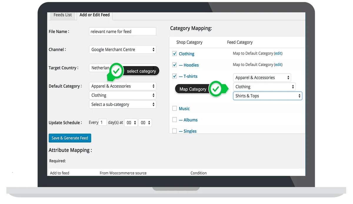 WPMR Google Feed Manager for WooCommerce – Sell on Google Merchant Center & Shopping ekran görüntüsü 2