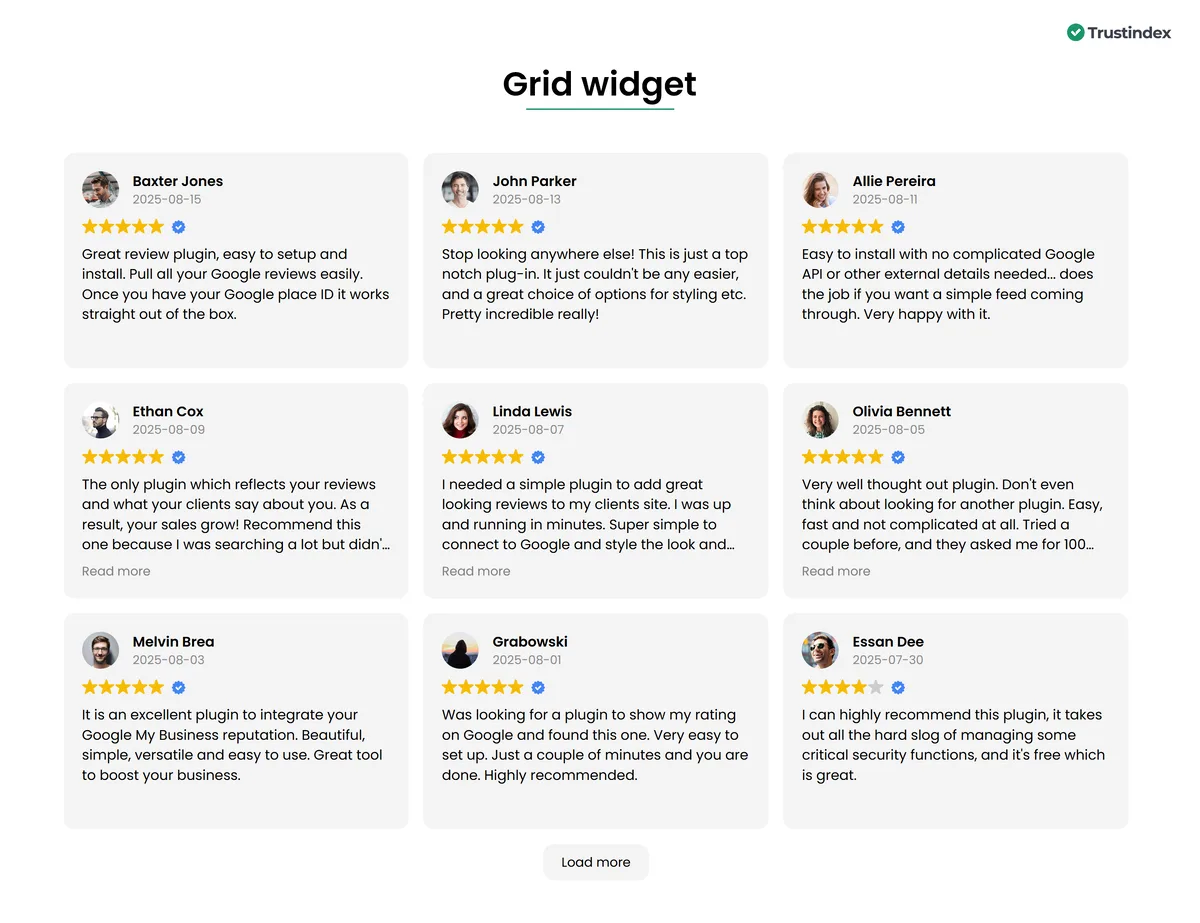 Widgets for Google Reviews ekran görüntüsü 4