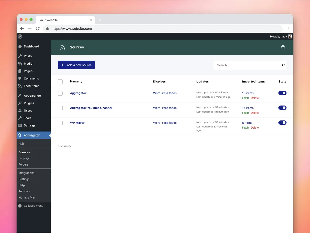 WP RSS Aggregator – RSS Import, Feed to Post, Autoblogging, AI Content ekran görüntüsü 4