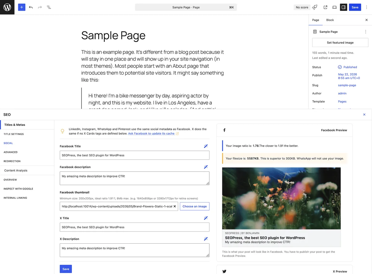 SEOPress – AI SEO Plugin & On-site SEO ekran görüntüsü 2