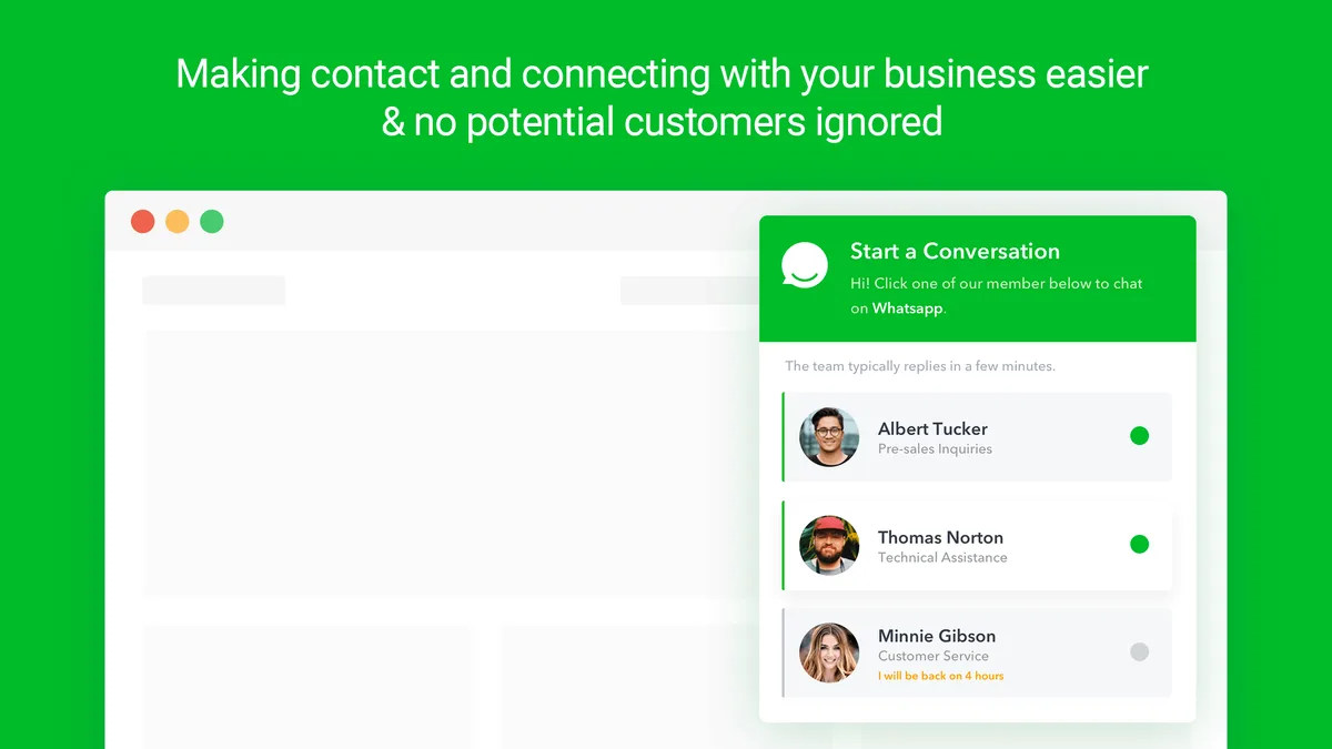 WP Chat App ekran görüntüsü 2