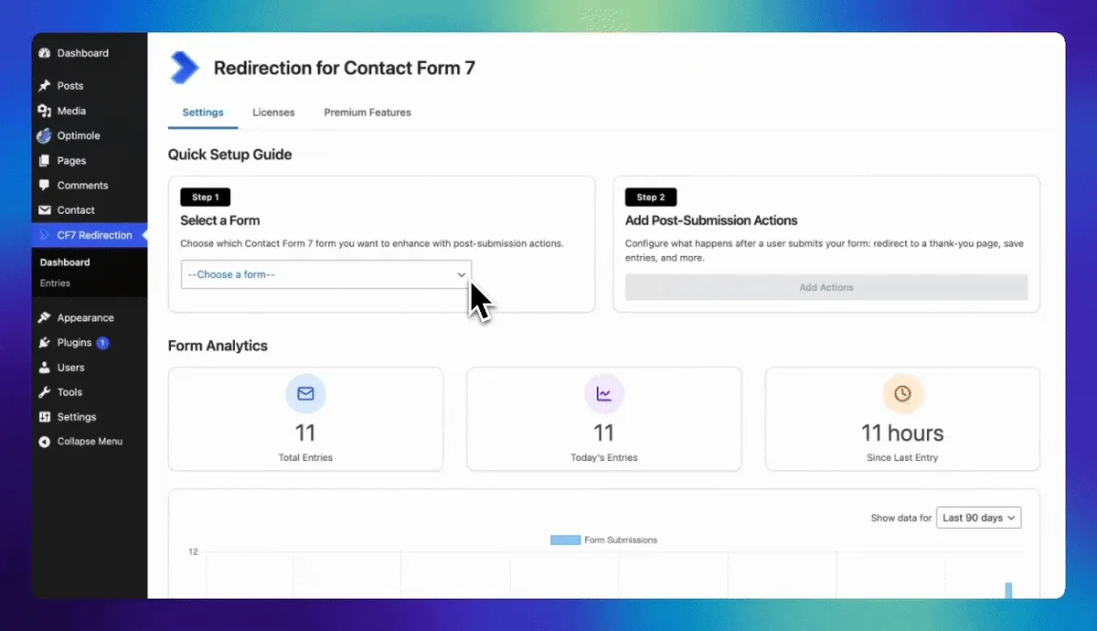 Redirection for Contact Form 7 ekran görüntüsü 1