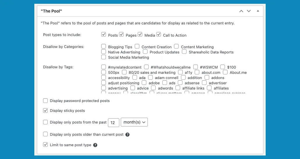 YARPP – Yet Another Related Posts Plugin ekran görüntüsü 2