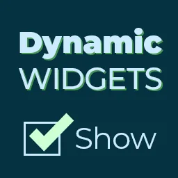 Dynamic Widgets WordPress eklentisi widget görünürlük kontrolü