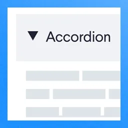 Lightweight Accordion WordPress eklentisi ile oluşturulmuş akordeon öğesi örneği
