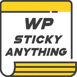 Sticky Menu & Sticky Header WordPress eklentisi ile sabitlenmiş menü örneği