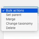 Term Management Tools WordPress eklentisi taksonomi yönetim ekranı