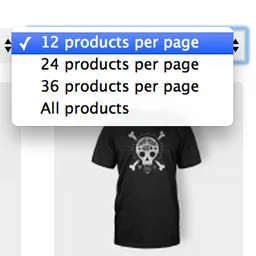 Products Per Page for WooCommerce eklentisi ile WooCommerce ürün sayfasında ürün sayısı seçimi