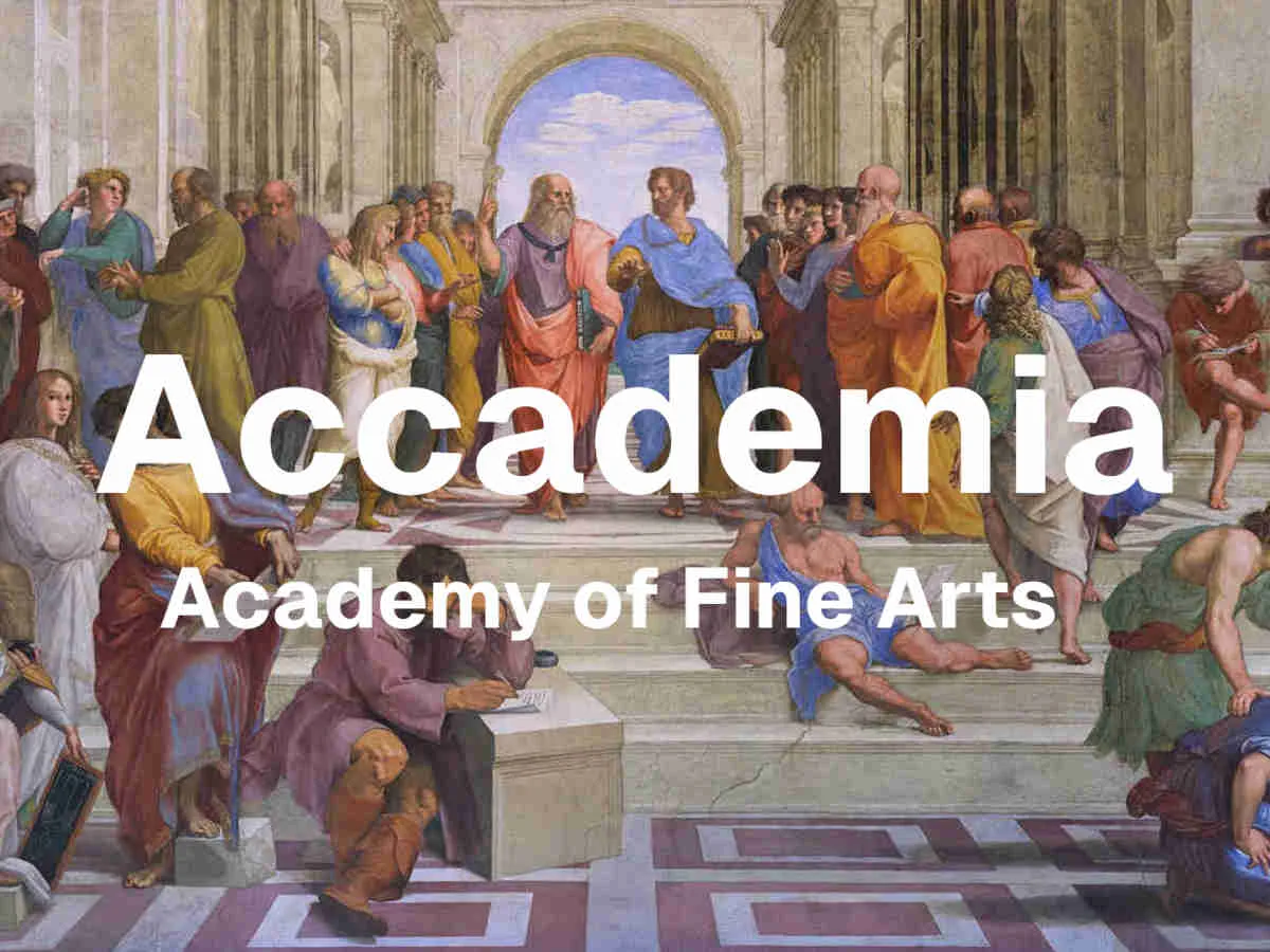 Accademia web sitesi teması önizlemesi