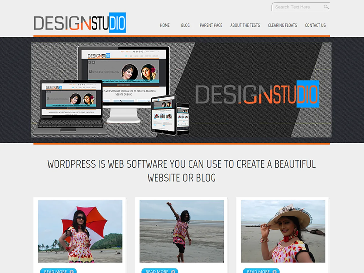 D5 Design web sitesi teması önizlemesi
