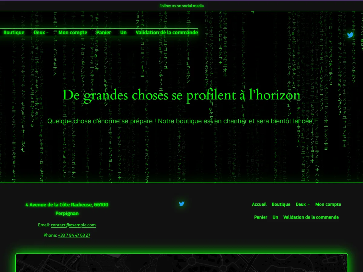 Second Coming web sitesi teması önizlemesi