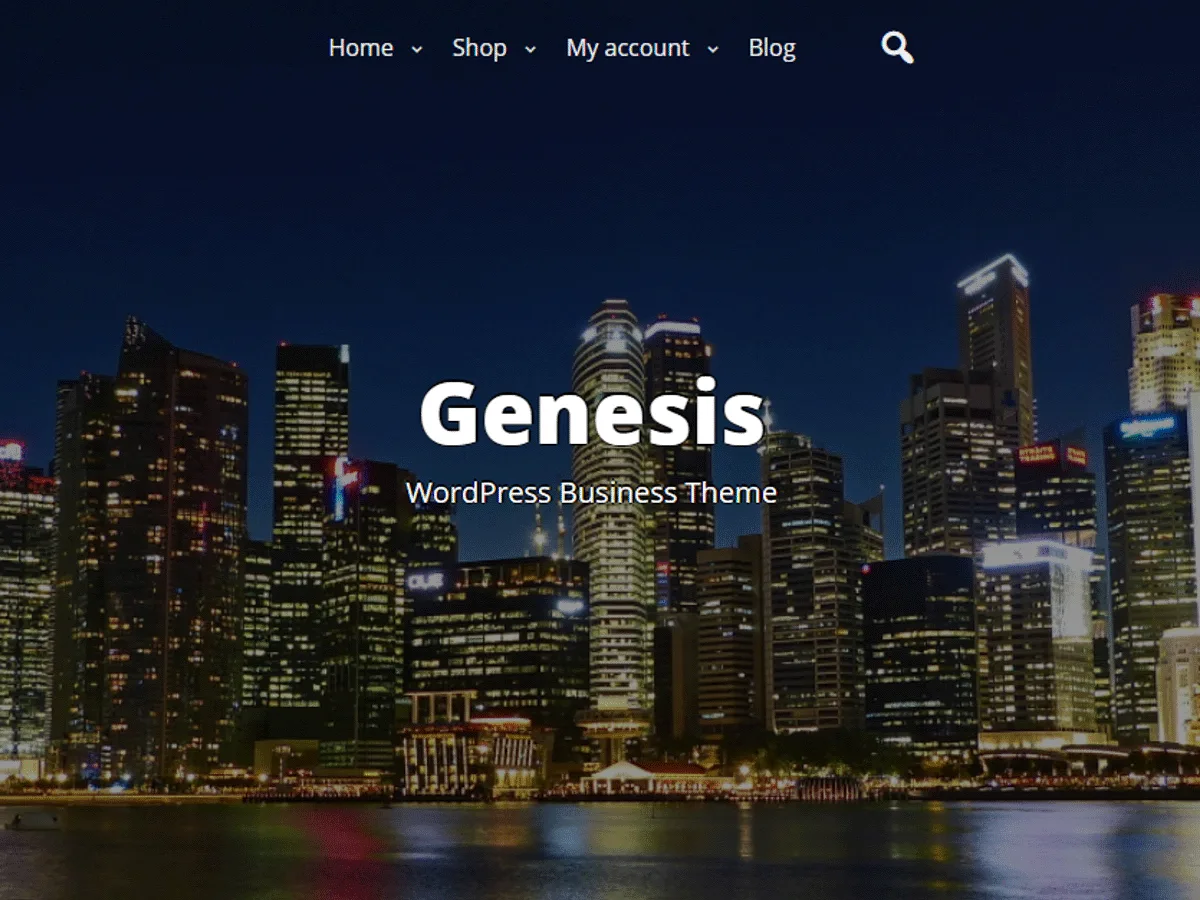 Startinger web sitesi teması önizlemesi